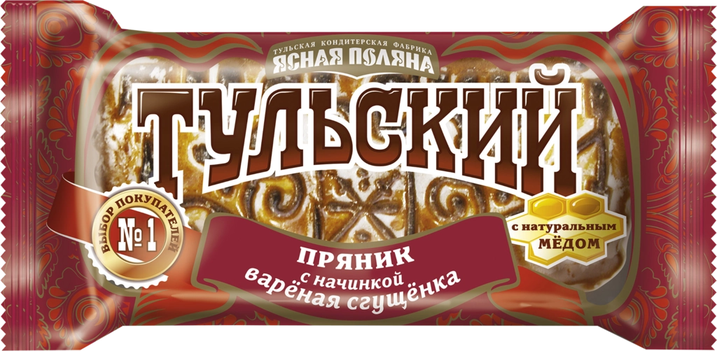 Пряник ТУЛЬСКИЙ с начинкой вареная сгущенка